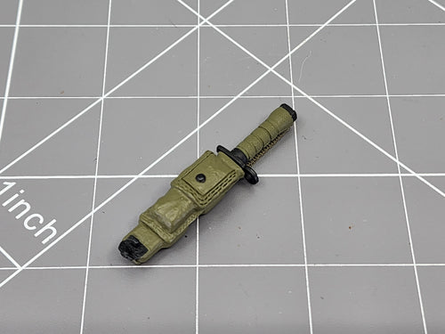 BAM 1/6 OD Green Bayonet & Sheath (21 Century)