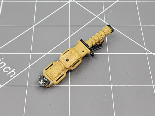 BAM 1/6 Coyote Tan Modern K-Bar Bayonet & Sheath (Dragon)