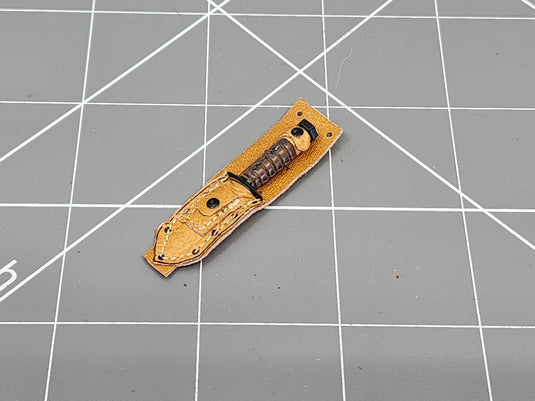 BAM 1/6 Vietnam K-Bar Knife & Sheath (Toy Soldier)