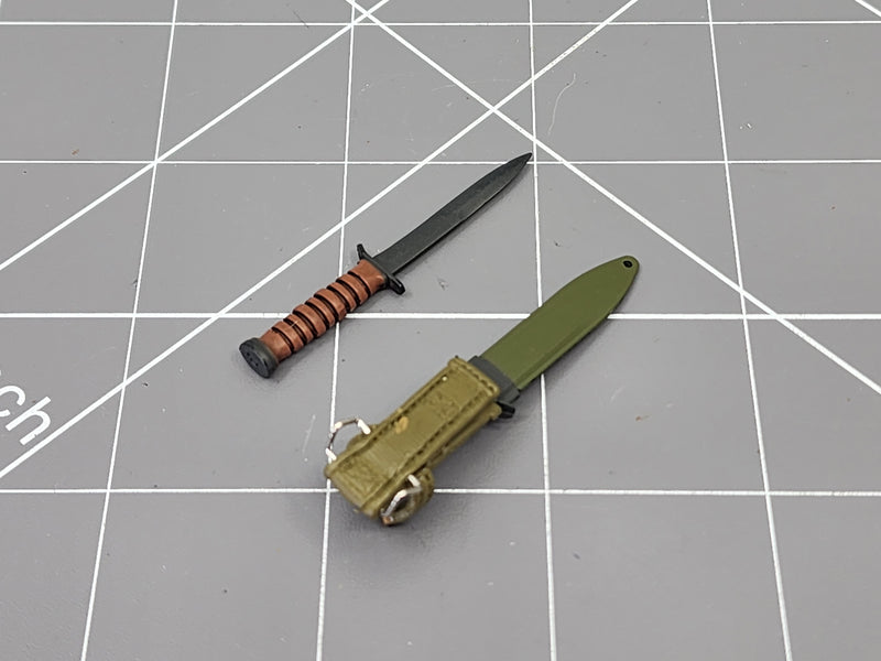 Load image into Gallery viewer, BAM 1/6 K-Bar Knife W/ Sheath Ver. 10
