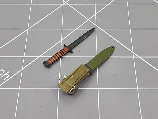 BAM 1/6 K-Bar Knife W/ Sheath Ver. 10
