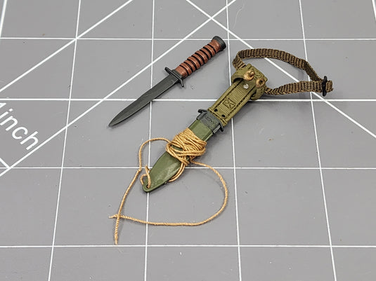 BAM 1/6 WWII K-Bar Boot Knife W/ Sheath (BBI)