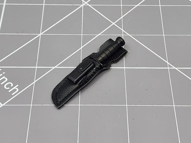 BAM 1/6 Vietnam Black K-Bar Knife & Sheath