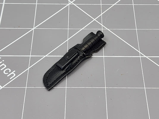 BAM 1/6 Vietnam Black K-Bar Knife & Sheath