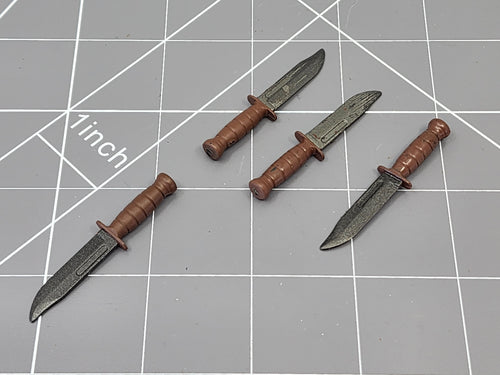 BAM 1/6 LOT K-Bar Knives