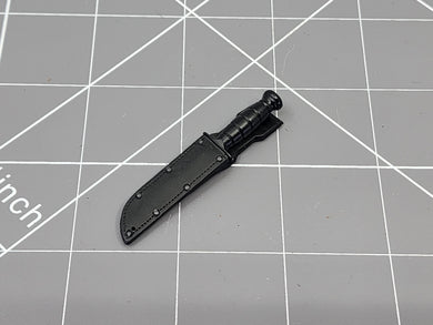 BAM 1/6 Black K-Bar Knife & Sheath (BBI)