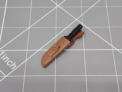 BAM 1/6 Black Knife W/ Sheath (BBI)