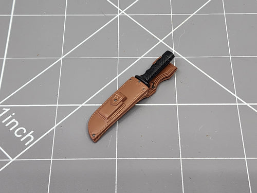 BAM 1/6 Black Knife W/ Sheath (BBI)
