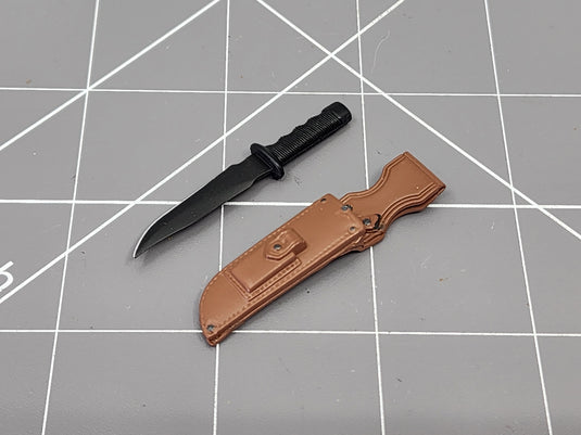 BAM 1/6 Black Knife W/ Sheath (BBI)