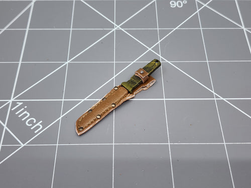 BAM 1/6 Metal Knife W/ Sheath