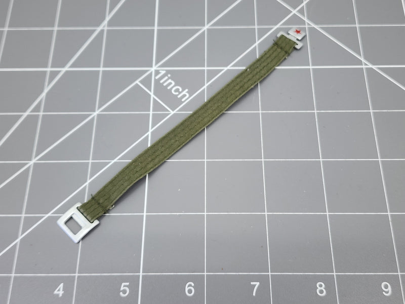 Load image into Gallery viewer, BAM 1/6 Vietnam OD Green Star Buckle Belt

