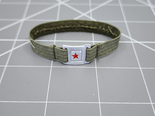 BAM 1/6 Vietnam OD Green Star Buckle Belt
