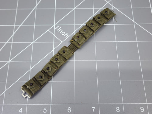 BAM 1/6 Vietnam OD Green Belt W/ Pouches