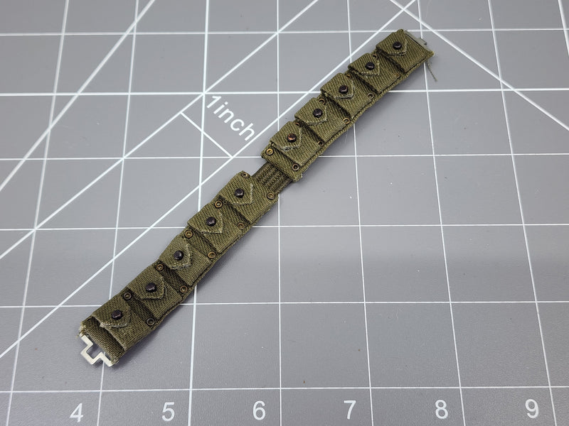Load image into Gallery viewer, BAM 1/6 Vietnam OD Green Belt W/ Pouches
