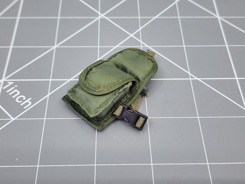 BAM 1/6 OD Green Drop Leg Grenade Pouch (Toy Soldier)