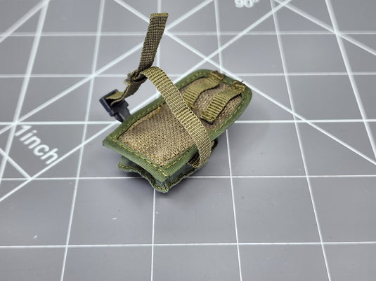 BAM 1/6 OD Green Drop Leg Grenade Pouch (Toy Soldier)