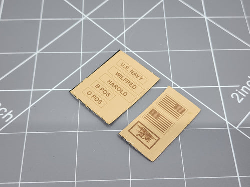 BAM 1/6 Coyote Tan Patch Set (Dragon)