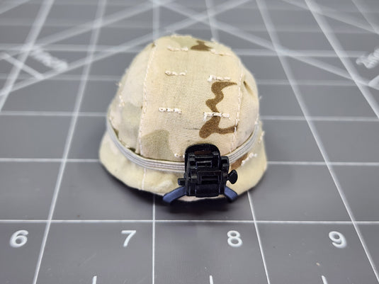 BAM 1/6 3C Desert Camo Helmet W/ Attachment (Dragon)
