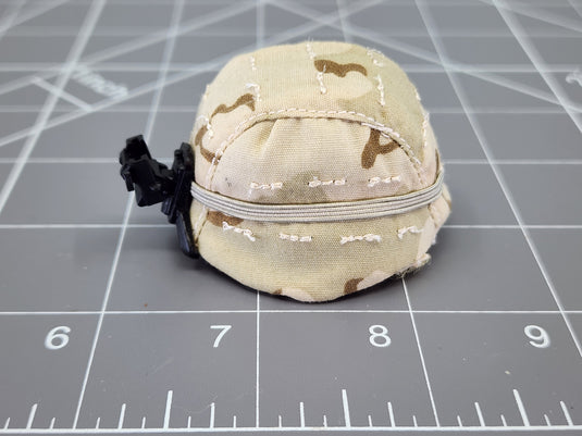 BAM 1/6 3C Desert Camo Helmet W/ Attachment (Dragon)