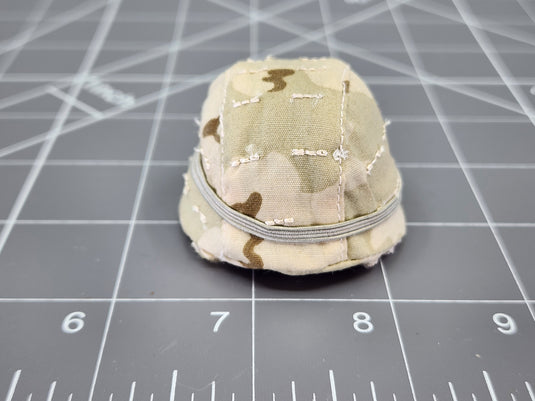 BAM 1/6 3C Desert Camo Helmet W/ Attachment (Dragon)