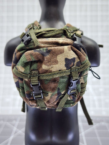 BAM 1/6 *PRICE* Woodlands Camo Backpack