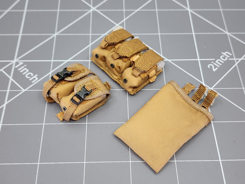 BAM 1/6 Coyote Tan Pouch Set Ver. 2 (Hot Toys)