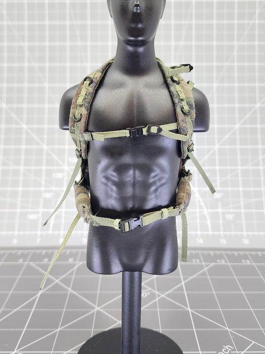 BAM 1/6 Woodlands Camo Assault Pack (Dragon)