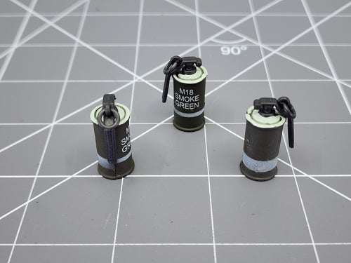BAM 1/6 M18 Green Smoke Grenade Set