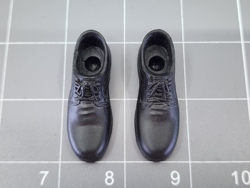 Load image into Gallery viewer, BAM 1/6 Black Shoes (Peg Type)
