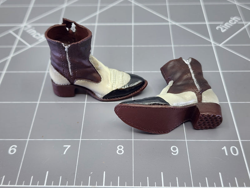 Load image into Gallery viewer, BAM 1/6 Cowboy Boots (Redman Toys) (See Desc.)
