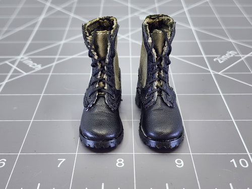 BAM 1/6 Vietnam Jungle Boots (New Line Miniatures) (Foot Type)