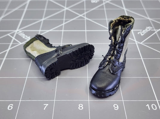 BAM 1/6 Vietnam Jungle Boots (New Line Miniatures) (Foot Type)