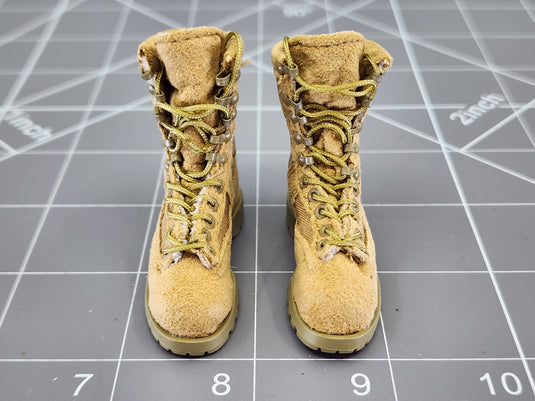 BAM 1/6 Coyote Tan Danner Work Boots (Soldier Story) (Foot Type)