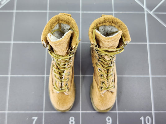 BAM 1/6 Coyote Tan Danner Work Boots (Soldier Story) (Foot Type)