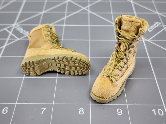 BAM 1/6 Coyote Tan Danner Work Boots (Soldier Story) (Foot Type)