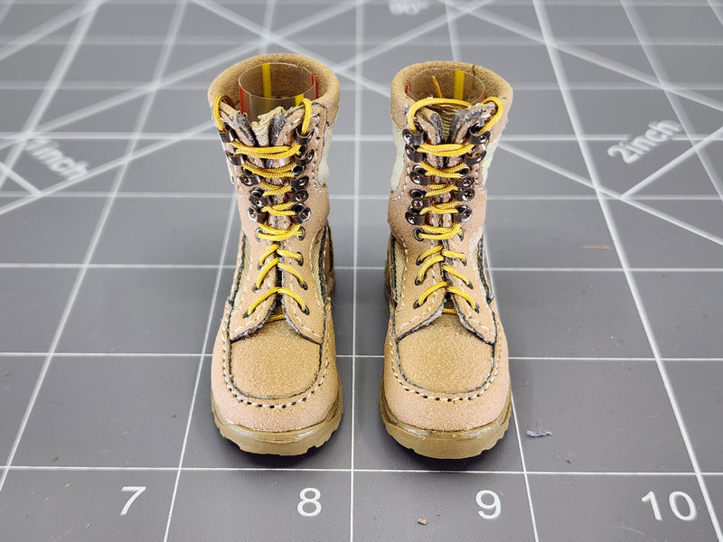 Load image into Gallery viewer, BAM 1/6 Coyote Tan Boots (Foot Type)
