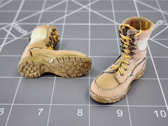BAM 1/6 Coyote Tan Boots (Foot Type)