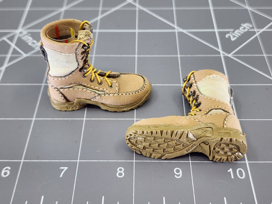 BAM 1/6 Coyote Tan Boots (Foot Type)