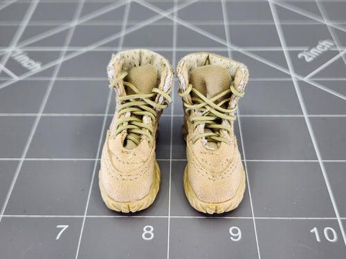 BAM 1/6 Coyote Tan Boots (Soldier Story) (Foot Type)