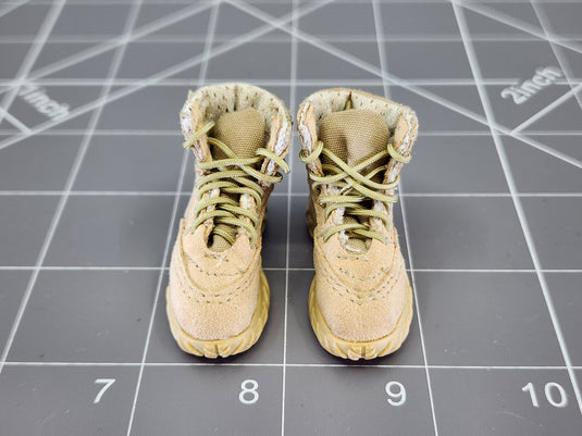 BAM 1/6 Coyote Tan Boots (Soldier Story) (Foot Type)
