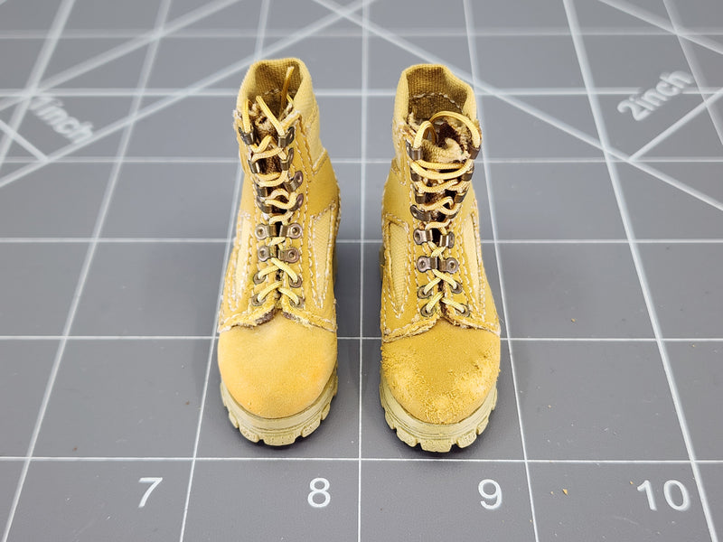 Load image into Gallery viewer, BAM 1/6 Coyote Tan Boots (DID) (Foot Type) (See Desc.)
