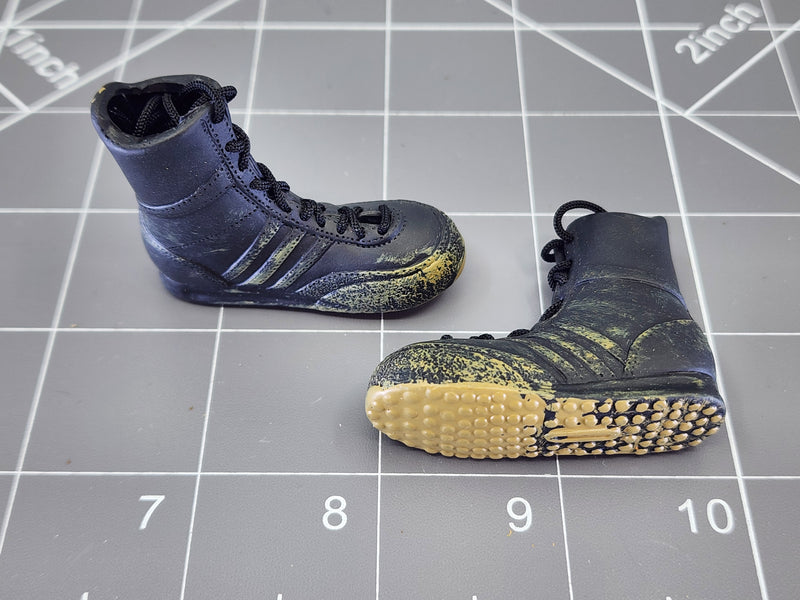 Load image into Gallery viewer, BAM 1/6 Black GSG9 Boots (Toy Soldier) (Foot Type)

