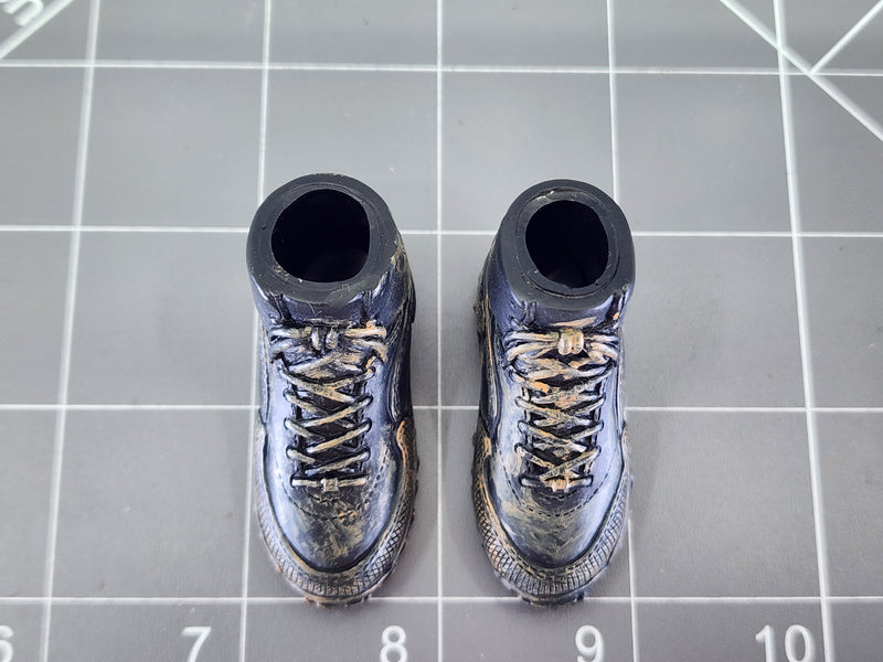 Load image into Gallery viewer, BAM 1/6 Black Weathered Boots (ACE) (Foot Type)
