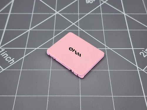 BAM 1/6 Pink Laptop (Metal)