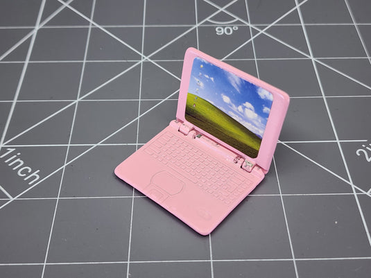 BAM 1/6 Pink Laptop (Metal)