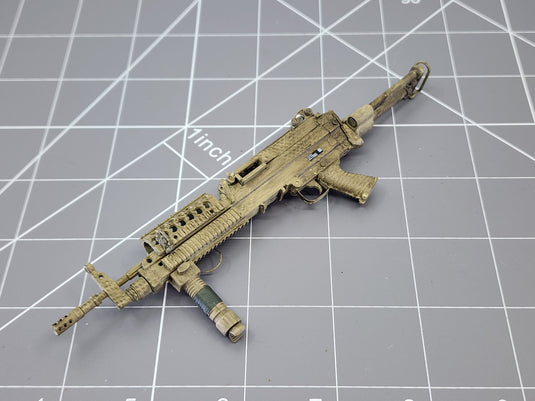 BAM 1/6 M249s PARA LMG Cerakote Snake Skin Camo