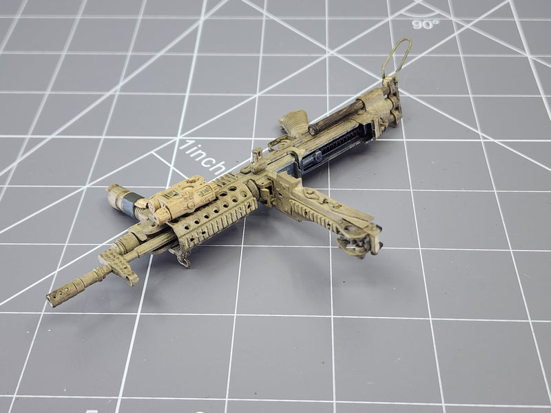Load image into Gallery viewer, BAM 1/6 M249s PARA LMG Cerakote Snake Skin Camo
