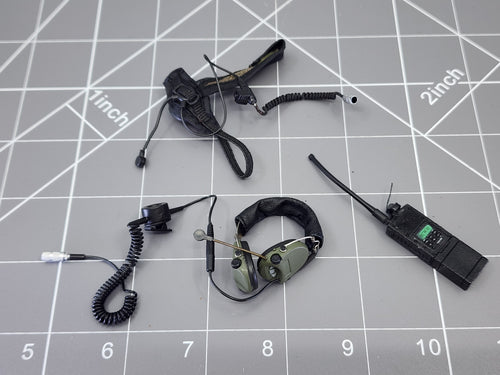 BAM 1/6 Headset And Radio