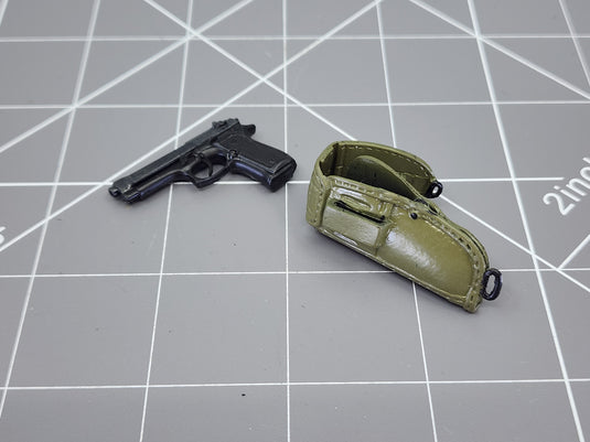 BAM 1/6 M9 W/ OD Green Holster
