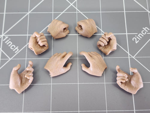 BAM 1/6 *Lot* Of Hands